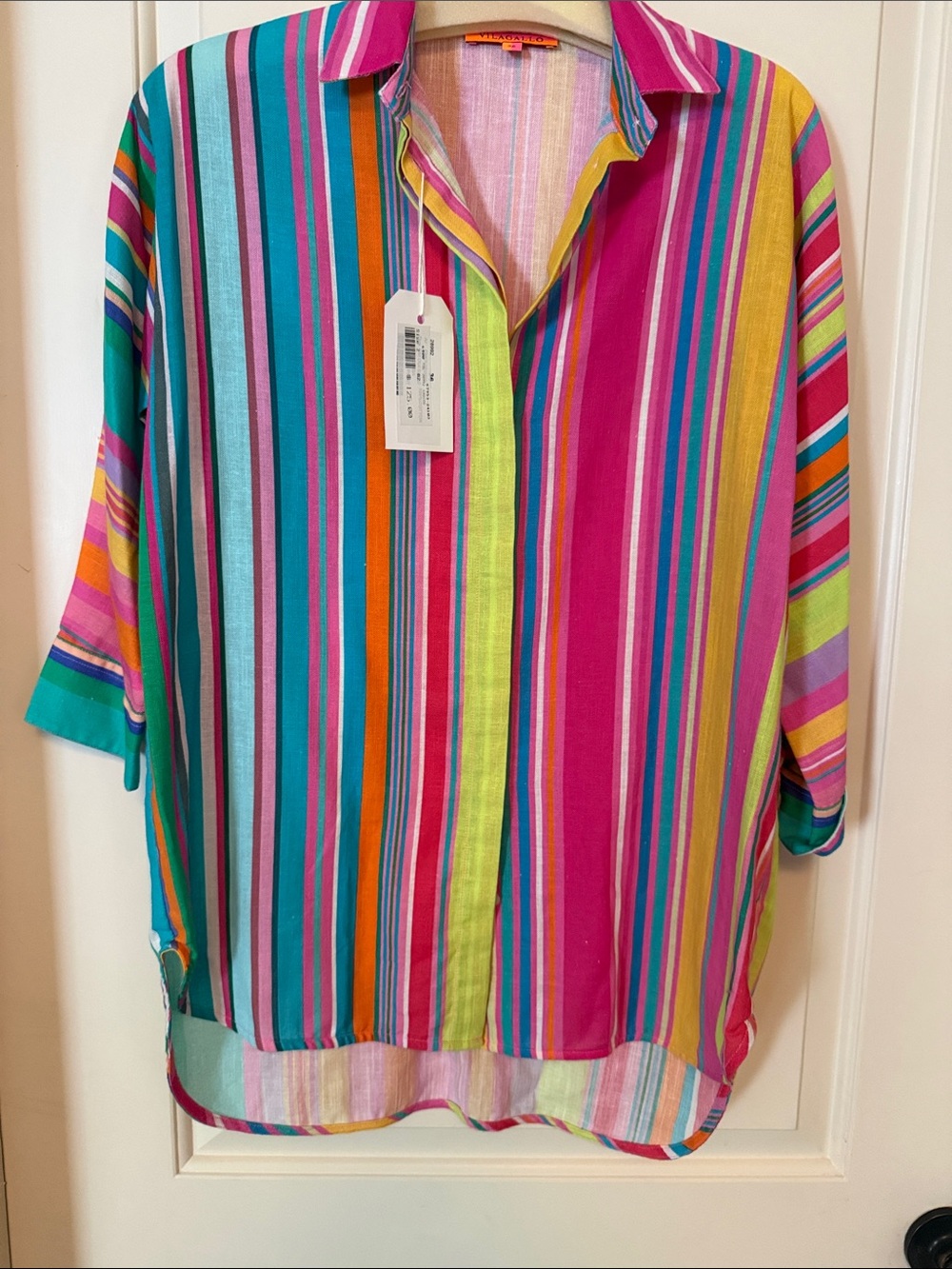 Vilagallo Cotton Tunic NWT Size 36